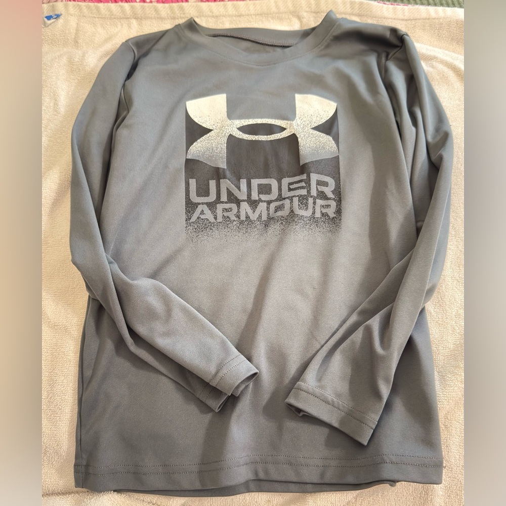Under Armour Charcoal Long Sleeve Tee